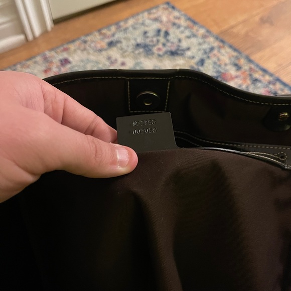 Gucci Joy tote bag in GG supreme coated canvas dark brown - Picture 6 of 16